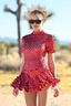 Elowyn | High Neck Mini Dress - Melbourne&May