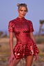 Elowyn | High Neck Mini Dress - Melbourne&May