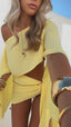 Samara | Lemon Sarong Set