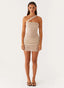 Aria | Mesh Mini Dress - Melbourne&May