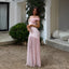 Juliette | Rosé Satin Drape Dress