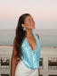 Della | Sleeveless Neck Halter Top - Melbourne&May