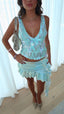 Ivanna | Sequin Halter Tank Top - Melbourne&May