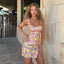 Lunette | Floral Mini Dress - Melbourne&May