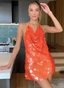 Solè | Sequin Backless Mini Dress