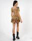 Aurelia | Liquid Gold Mini Dress