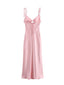 Bellamy | Sleeveless Satin Maxi Dress - Melbourne&May