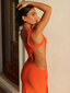 Reina | Flame Gown - Melbourne&May