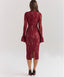 Juliette | Bordeaux Lace Midi - Melbourne&May