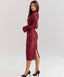 Juliette | Bordeaux Lace Midi - Melbourne&May