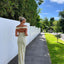 Emory | Satin Backless Gown - Melbourne&May
