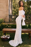 Tessa | Lace Bell-Sleeve Gown - Melbourne&May