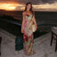 Léna | Floral Sunset Maxi Dress - Melbourne&May