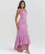 Isaline | Draped Rosette Gown - Melbourne&May