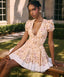 Zaylee | Floral Print Mini Dress