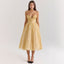 Millie | Golden Corset Dress - Melbourne&May