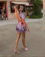 Frankie | High Neck Mini Dress - Melbourne&May