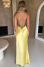 Natalie | Satin Maxi Dress - Melbourne&May