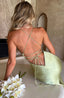 Natalie | Satin Maxi Dress - Melbourne&May