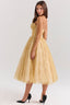Millie | Golden Corset Dress - Melbourne&May